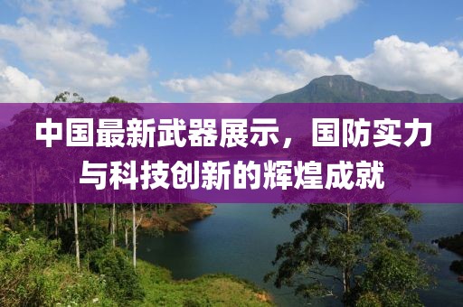 中国最新武器展示，国防实力与科技创新的辉煌成就