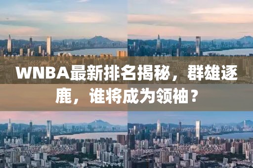 WNBA最新排名揭秘，群雄逐鹿，谁将成为领袖？