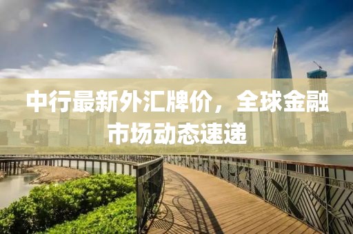 中行最新外汇牌价，全球金融市场动态速递