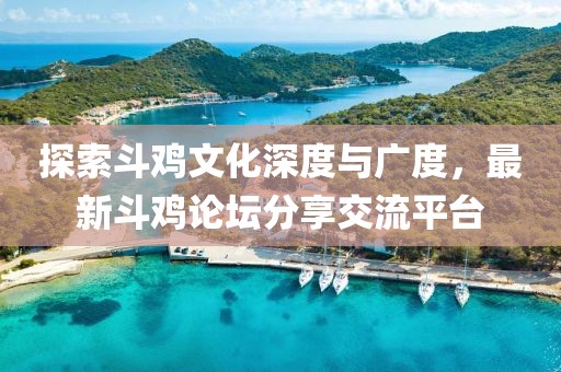 探索斗鸡文化深度与广度，最新斗鸡论坛分享交流平台