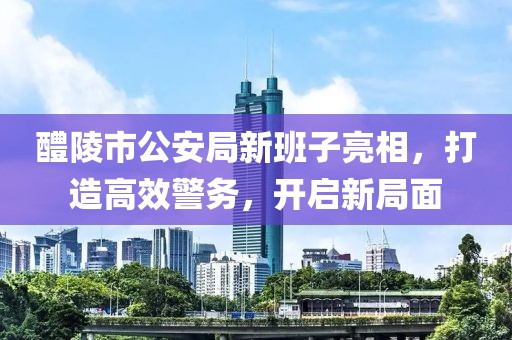 醴陵市公安局新班子亮相，打造高效警务，开启新局面