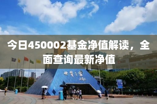 今日450002基金净值解读，全面查询最新净值