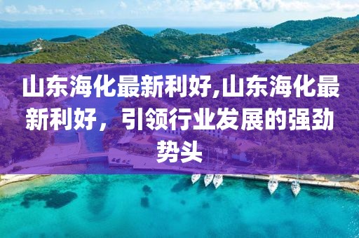 山东海化最新利好,山东海化最新利好，引领行业发展的强劲势头