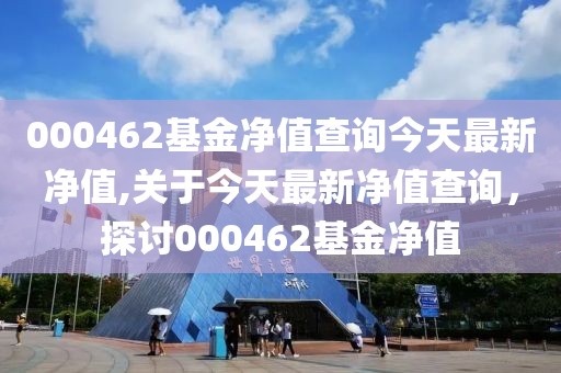 000462基金净值查询今天最新净值,关于今天最新净值查询，探讨000462基金净值