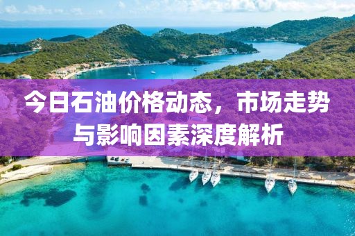 今日石油价格动态，市场走势与影响因素深度解析