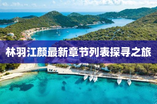 林羽江颜最新章节列表探寻之旅