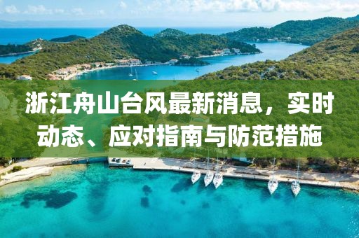 浙江舟山台风最新消息，实时动态、应对指南与防范措施